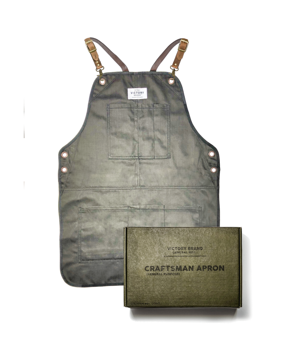 LIMITED EDITION GREEN CRAFTSMAN APRON