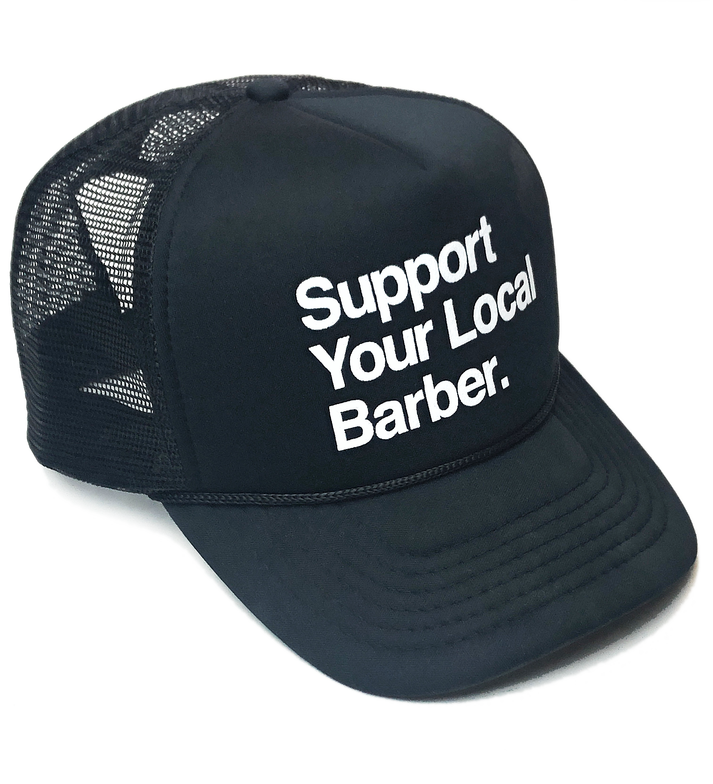 帽子 IDEASWAM HEAD SHOT TRUCKER CAP (Black) ideaswam Head Shot Tracker Cap (BLACK)